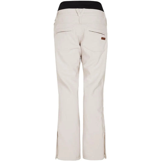 Protest Lullaby ski pants in beige/off-white