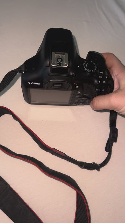 Canon EOS Rebel T6 DSLR Camera Body with Battery, SD Card & Accessories