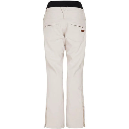 Protest Lullaby ski pants in beige/off-white