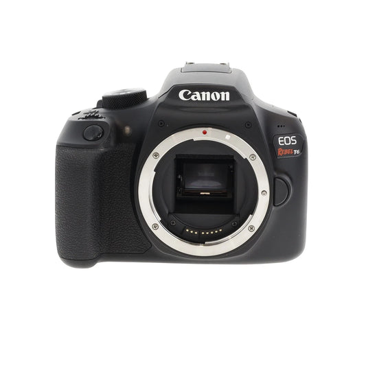 Canon EOS Rebel T6 DSLR Camera Body with Battery, SD Card & Accessories
